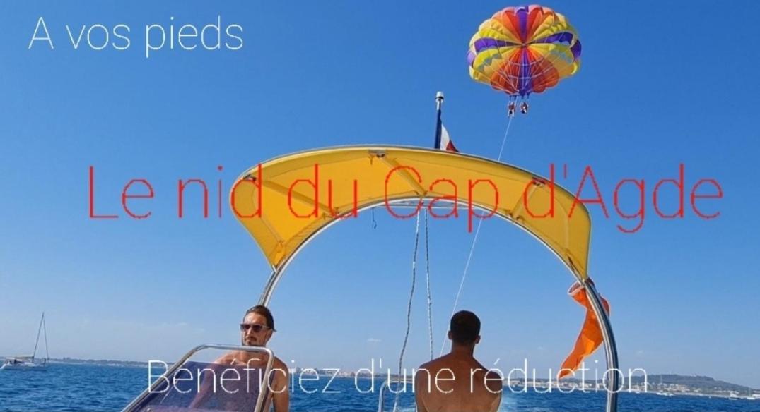 Residence De Standing La Pecherie Spacieux T3 Comme Un Cocon Familial Vue Mer Et Sur L'Avant Port Sur Le Bout Du Bout De Cap D'Agde Seule Cap En Occitanie エクステリア 写真
