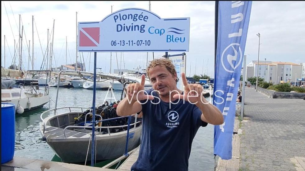 Residence De Standing La Pecherie Spacieux T3 Comme Un Cocon Familial Vue Mer Et Sur L'Avant Port Sur Le Bout Du Bout De Cap D'Agde Seule Cap En Occitanie エクステリア 写真