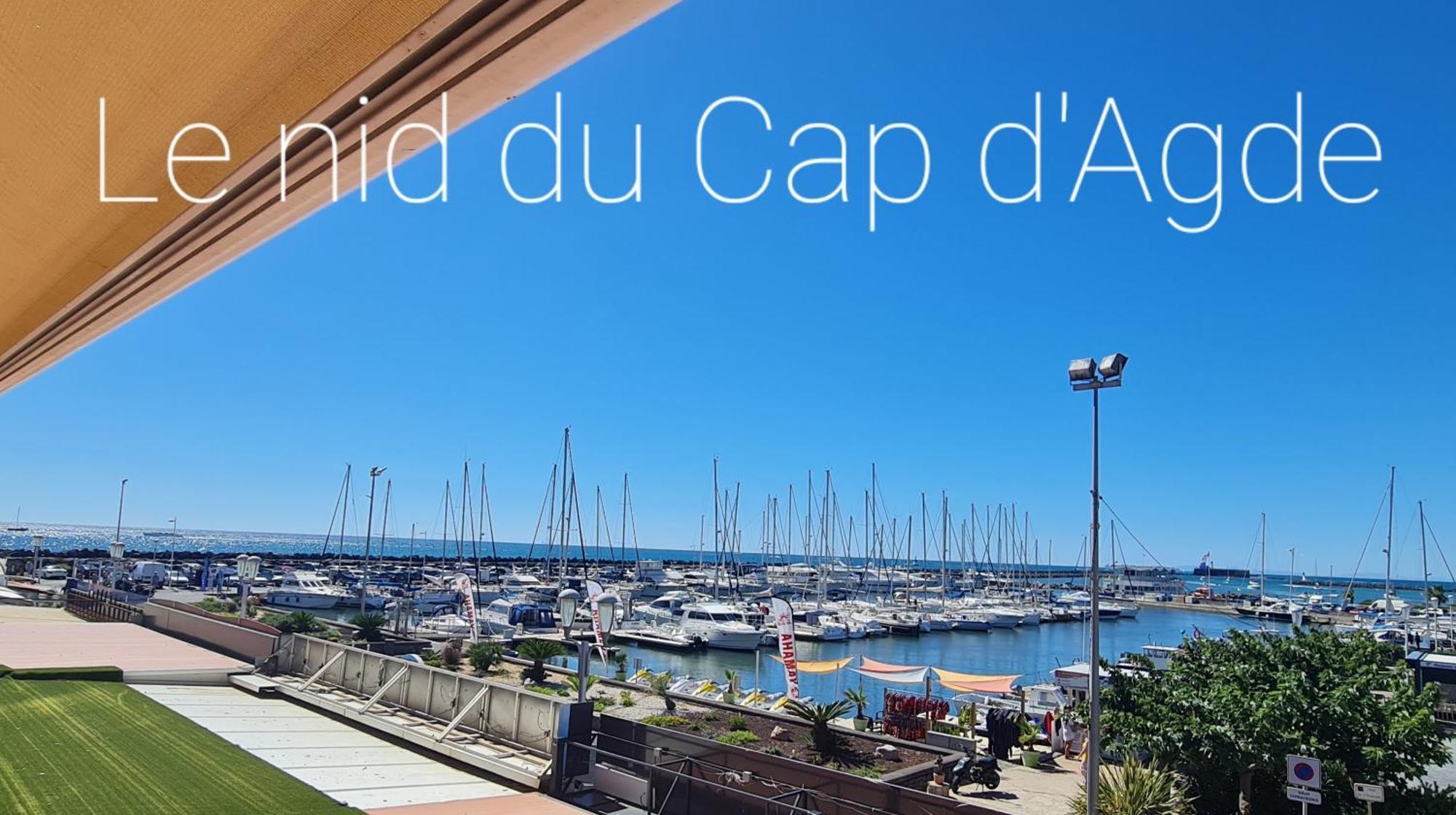 Residence De Standing La Pecherie Spacieux T3 Comme Un Cocon Familial Vue Mer Et Sur L'Avant Port Sur Le Bout Du Bout De Cap D'Agde Seule Cap En Occitanie エクステリア 写真